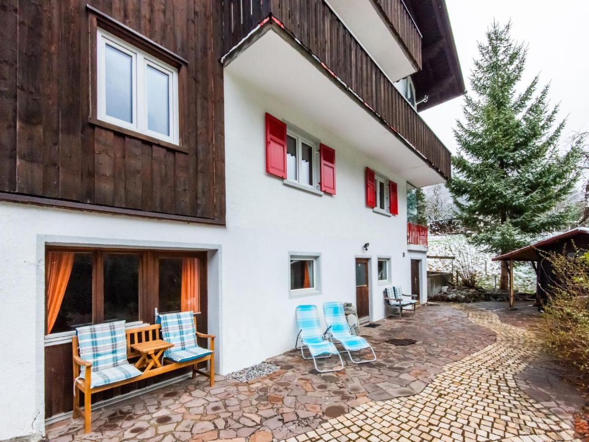 Elegant Apartment in Sankt Gallenkirch with Private Garden Exterior foto