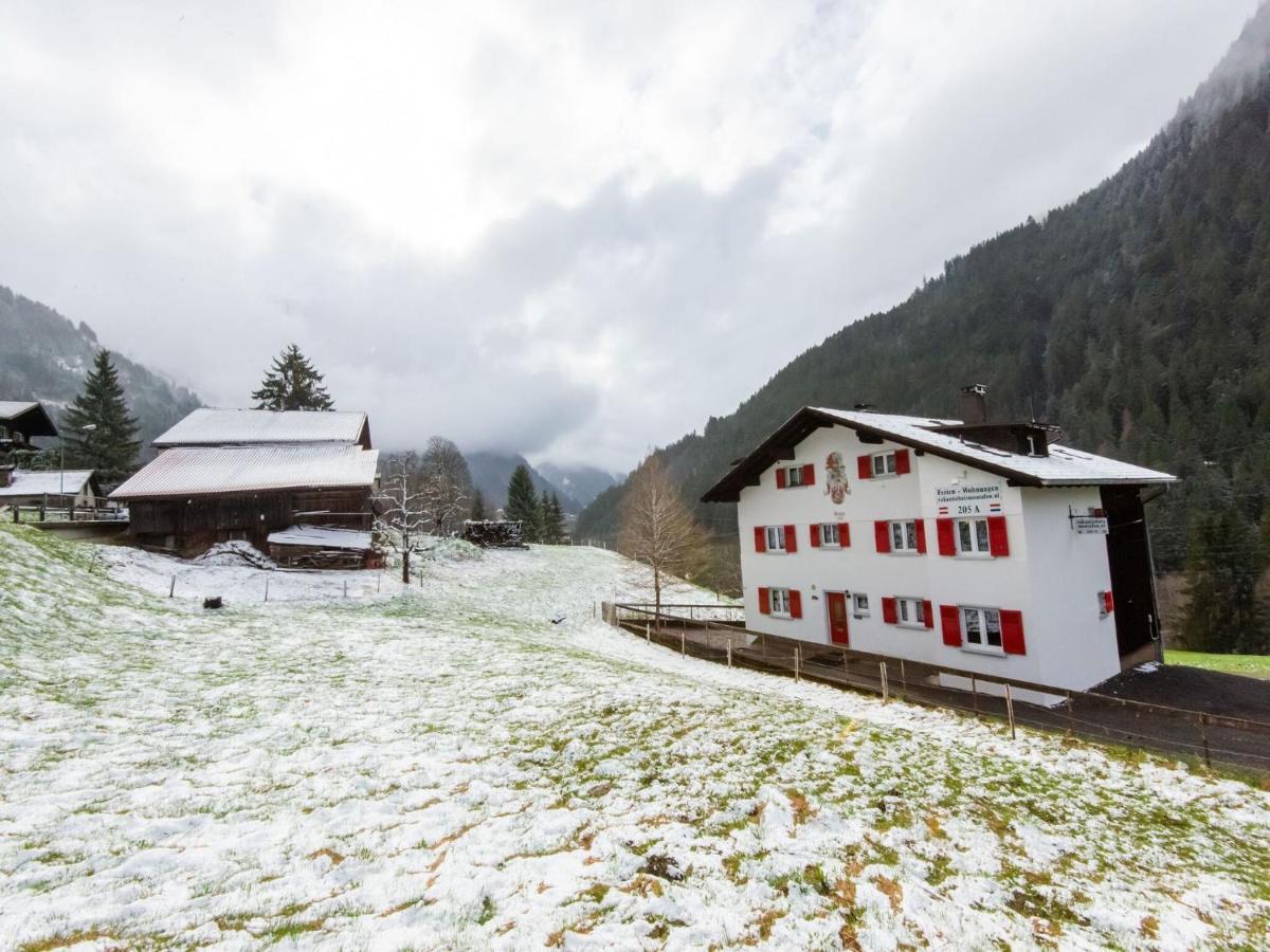Elegant Apartment in Sankt Gallenkirch with Private Garden Exterior foto